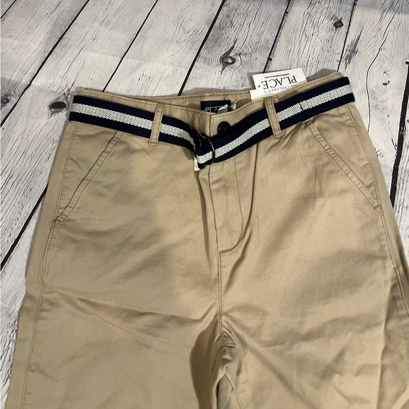 Children's Place Boys' Belted Chino Shorts NWT - Picture 5 of 9